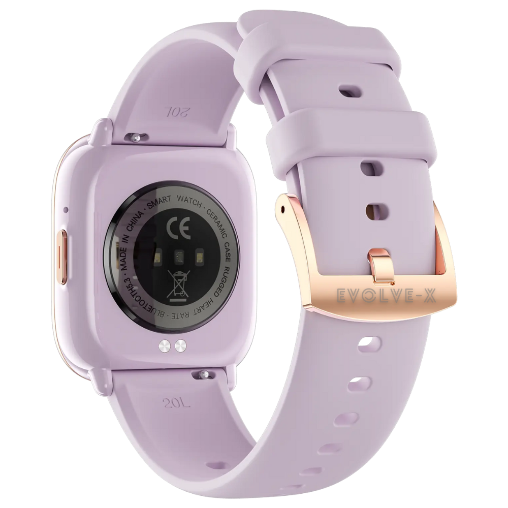 Ceas Smartwatch Evolve-x® Edge 12, Functii fitness, Display AMOLED 1.75 inch, Apeluri si notificari, Monitorizare sanatate [6]