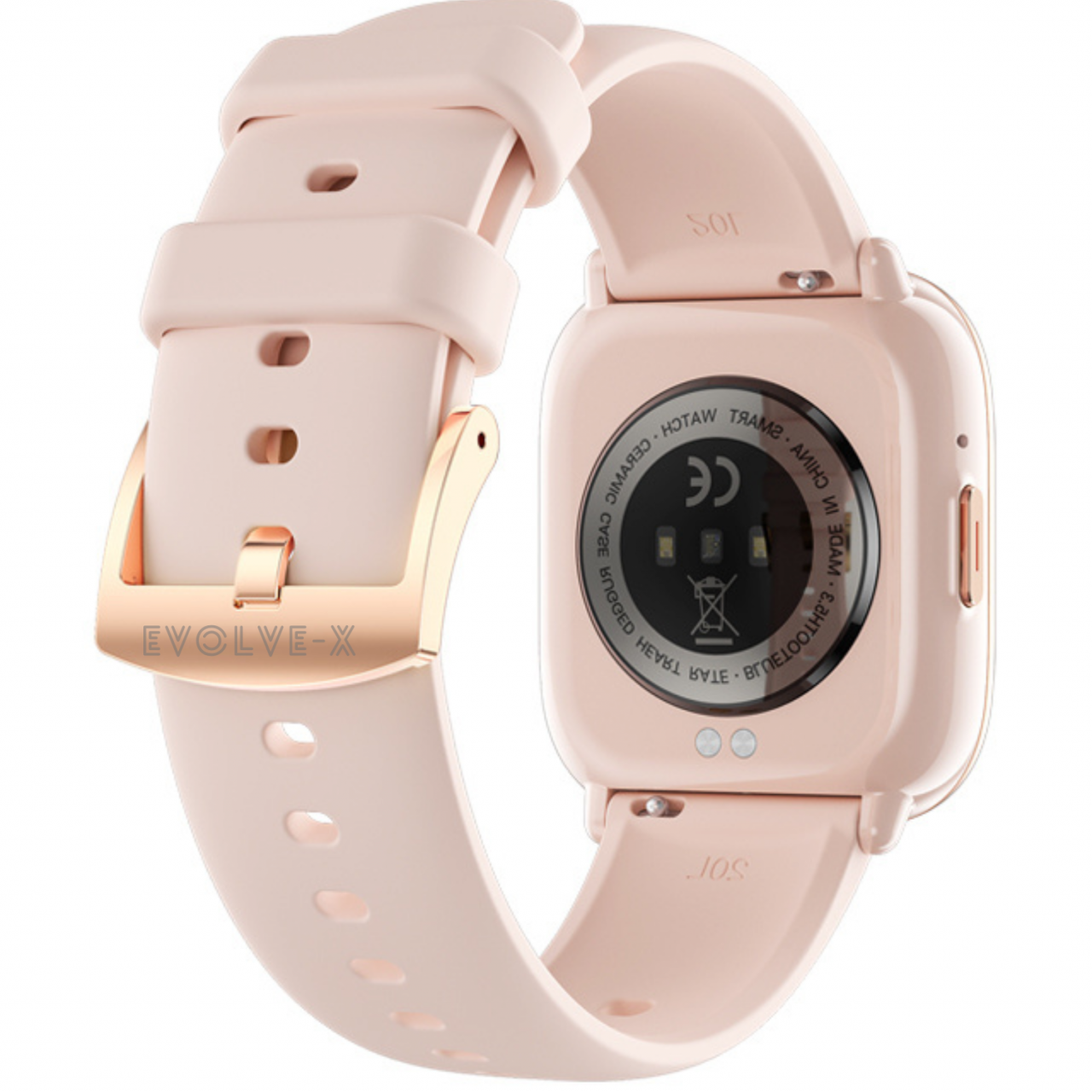 Ceas Smartwatch Evolve-x® Edge, Functii fitness, Display AMOLED 1.75 inch, Monitorizare Puls si Tensiune Arteriala, Oximetru SpO2, Notificari Apeluri/Social Media, Apeluri si mesaje bluetooth, IP68, B [5]