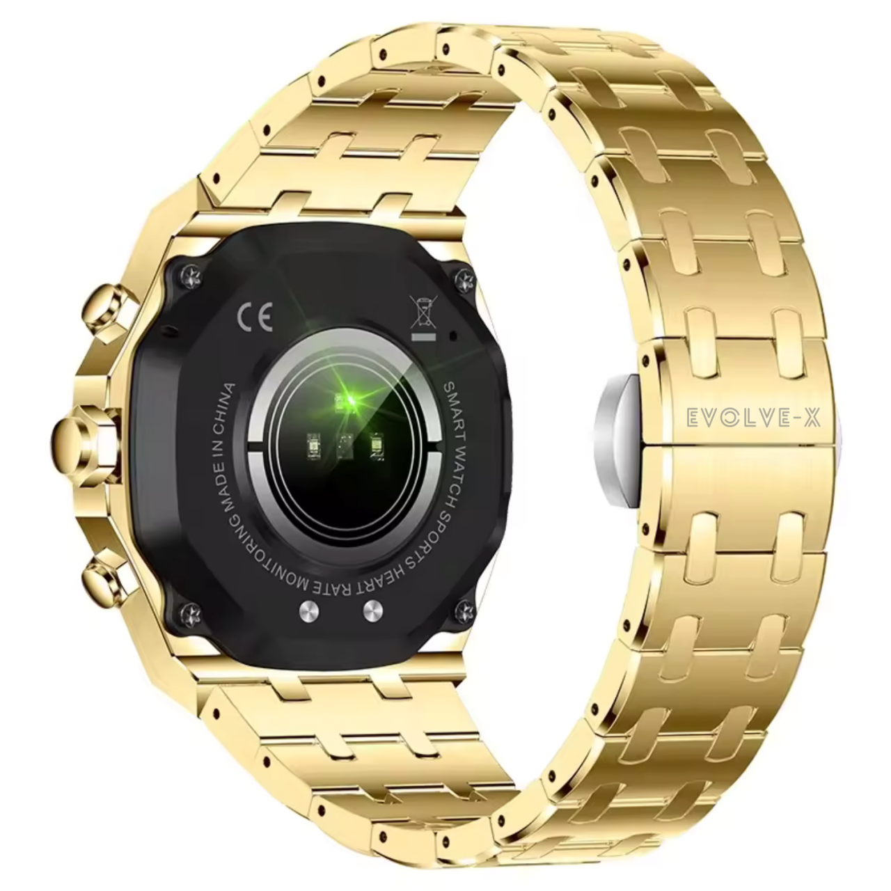 Ceas smartwatch Evolve-x® EvoWatch6, auriu/negru [8]