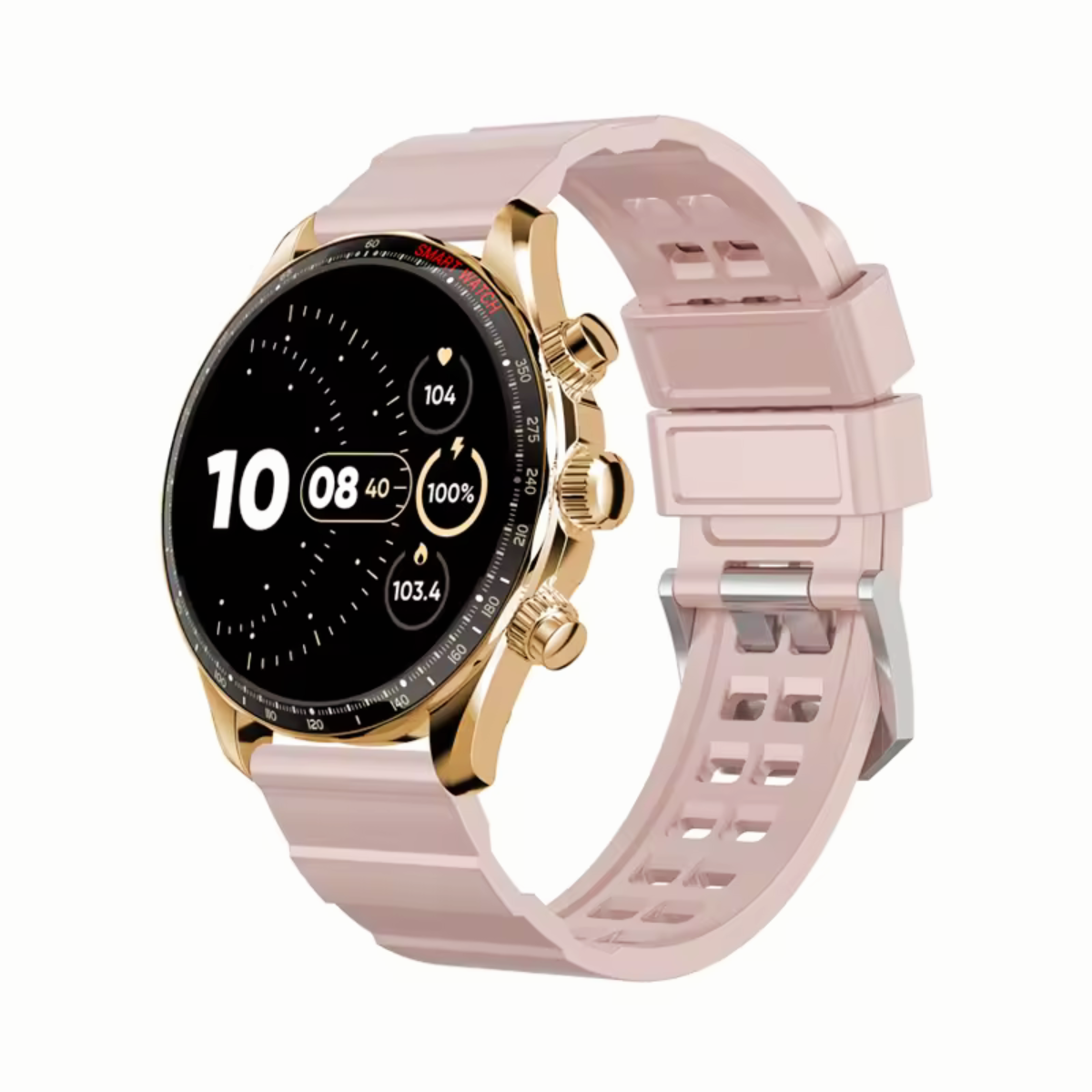 Ceas smartwatch Evolve-x® EvoFitt 68, ecran AMOLED, Apeluri si mesaje bluetooth, Functii monitorizare Ritm cardiac, Somn, Nivel oxigen, Tensiune si Calorii, Asistent vocal, IP68 [5]