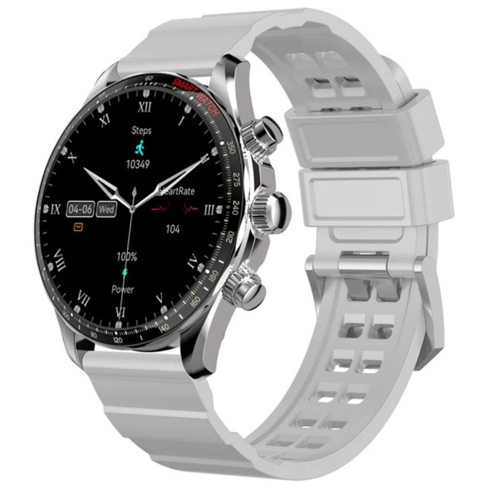 Ceas smartwatch EvoFitt KM68, ecran AMOLED, Apeluri si mesaje bluetooth, Functii monitorizare Ritm cardiac, Somn, Nivel oxigen, Tensiune si Calorii, Asistent vocal, IP68, compatibil iOS si Android [3]