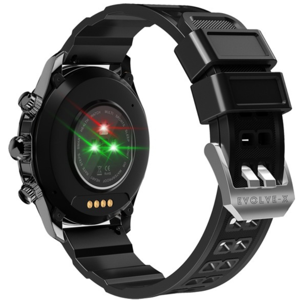 Ceas smartwatch EvoFitt KM68, ecran AMOLED, Apeluri si mesaje bluetooth, Functii monitorizare Ritm cardiac, Somn, Nivel oxigen, Tensiune si Calorii, Asistent vocal, IP68, compatibil iOS si Android [4]