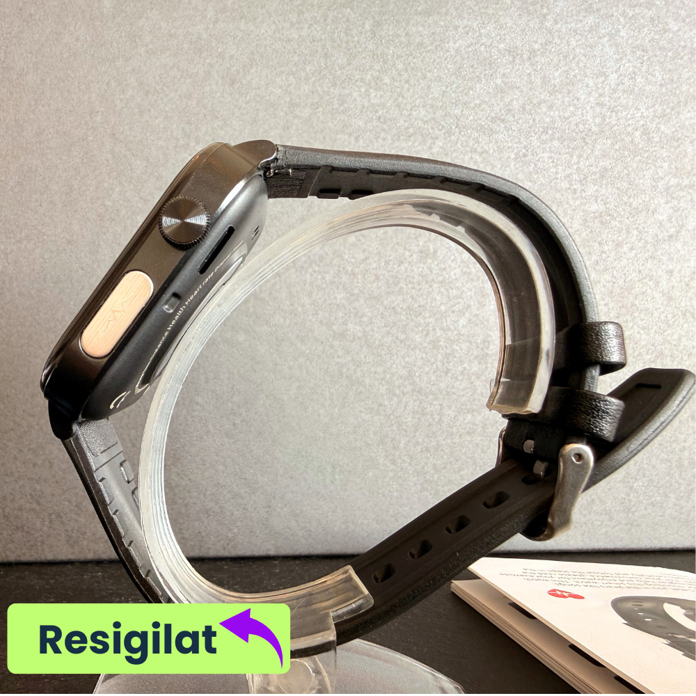 RESIGILAT: Ceas smartwatch Evolve-x® EvoPulse PRO, EKG, Apeluri si mesaje bluetooth, Monitorizare Sanatate, negru [5]