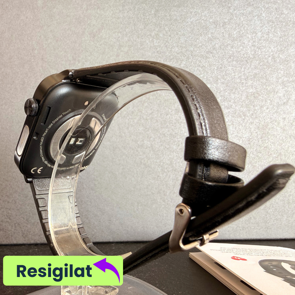 RESIGILAT: Ceas smartwatch Evolve-x® EvoPulse PRO, EKG, Apeluri si mesaje bluetooth, Monitorizare Sanatate, negru [4]