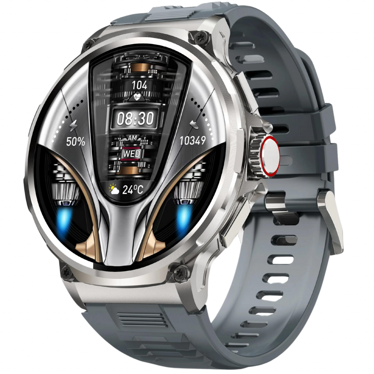 Ceas smartwatch Evolve-x® EvoWatch7, gri [4]
