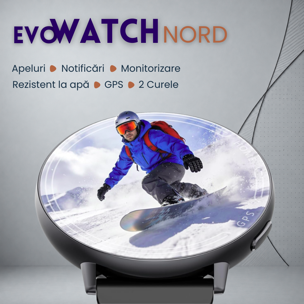 Ceas smartwatch, unisex, fitness, sport, meniu in limba romana, functie apel Bluetooth, notificari, ecran 1.39", monitorizare puls, tensiune, oxigen si somn, 2 bratari incluse, compatibil iOS si Andro [8]