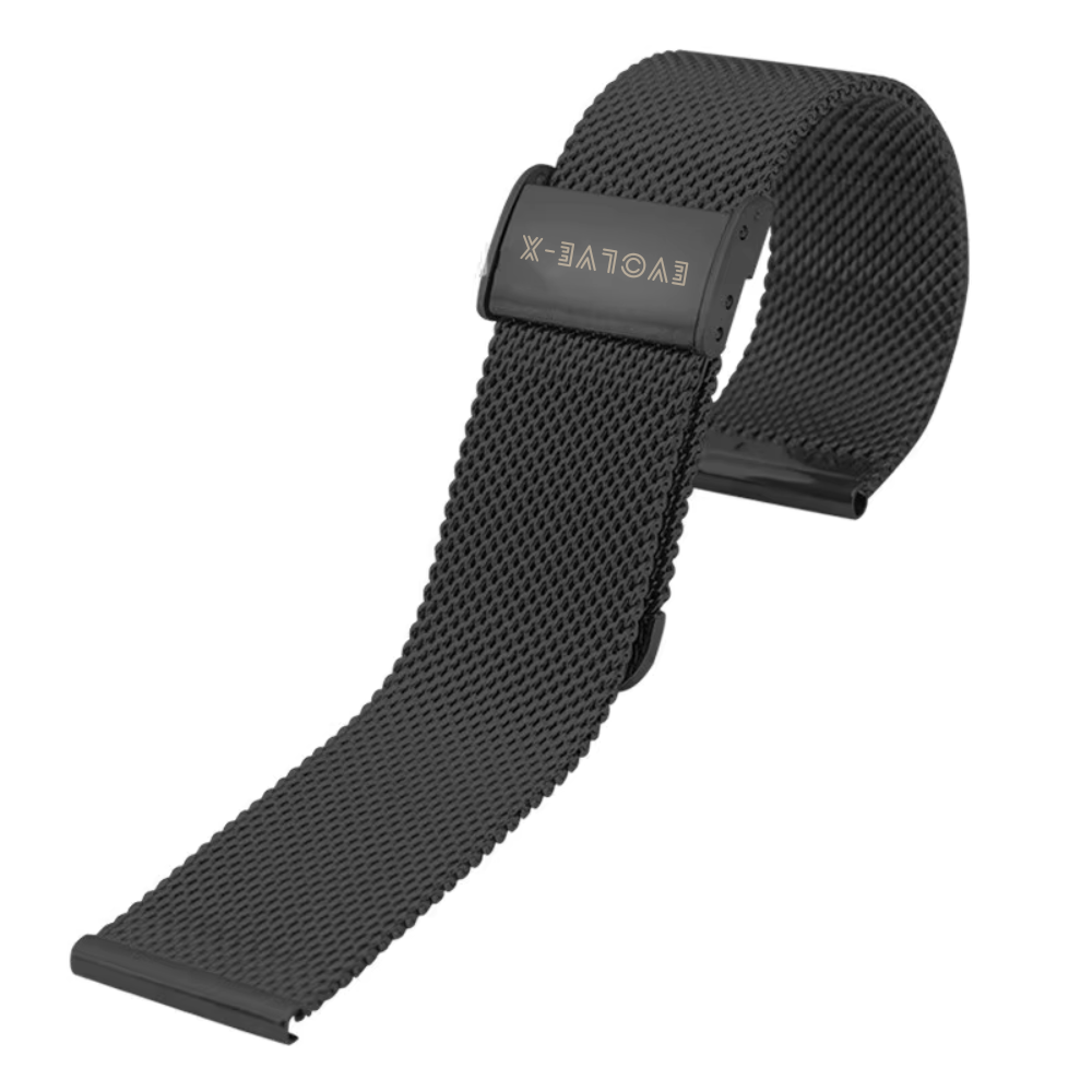 Bratara smartwatch Milanese loop din otel inoxidabil, 20mm [2]