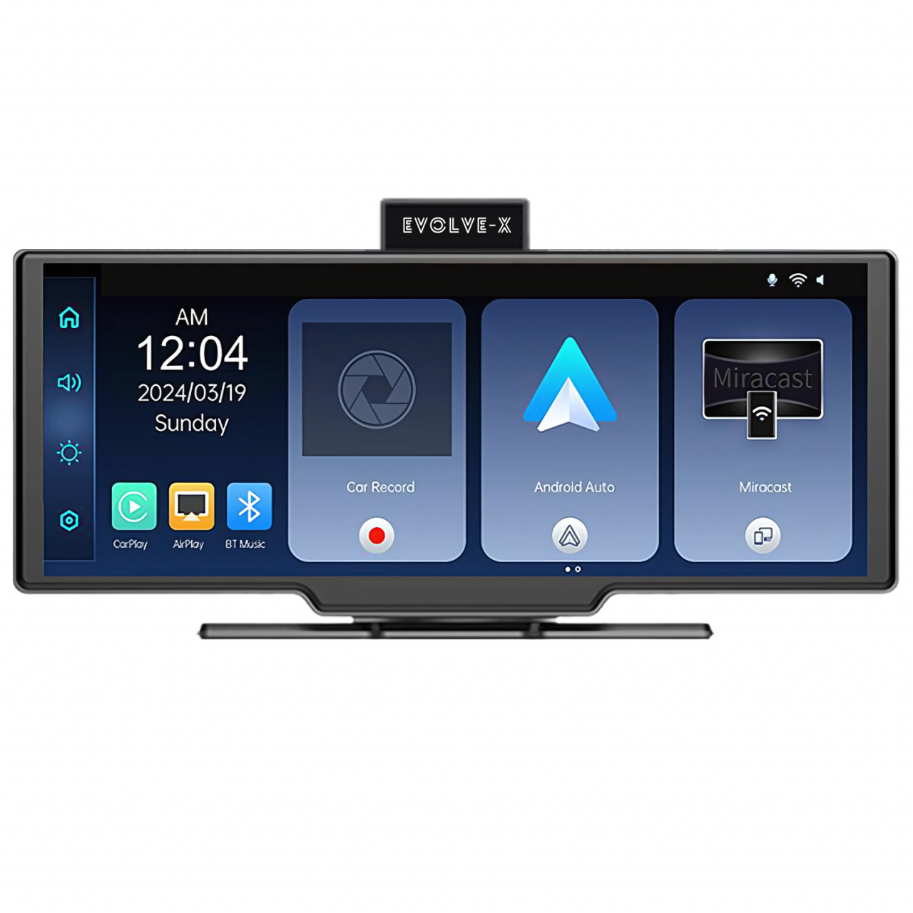 Navigatie Auto universala EvoCARS Carplay/Android Auto, Camera frontala si marsarier [4]