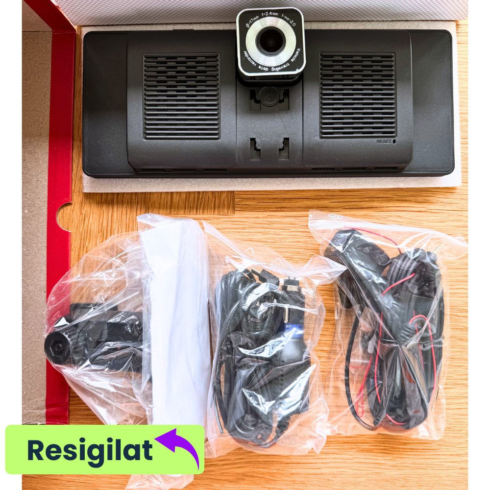 RESIGILAT: Navigatie Auto EvoCARS Carplay/Android Auto, Camera de bord si marsarier [3]