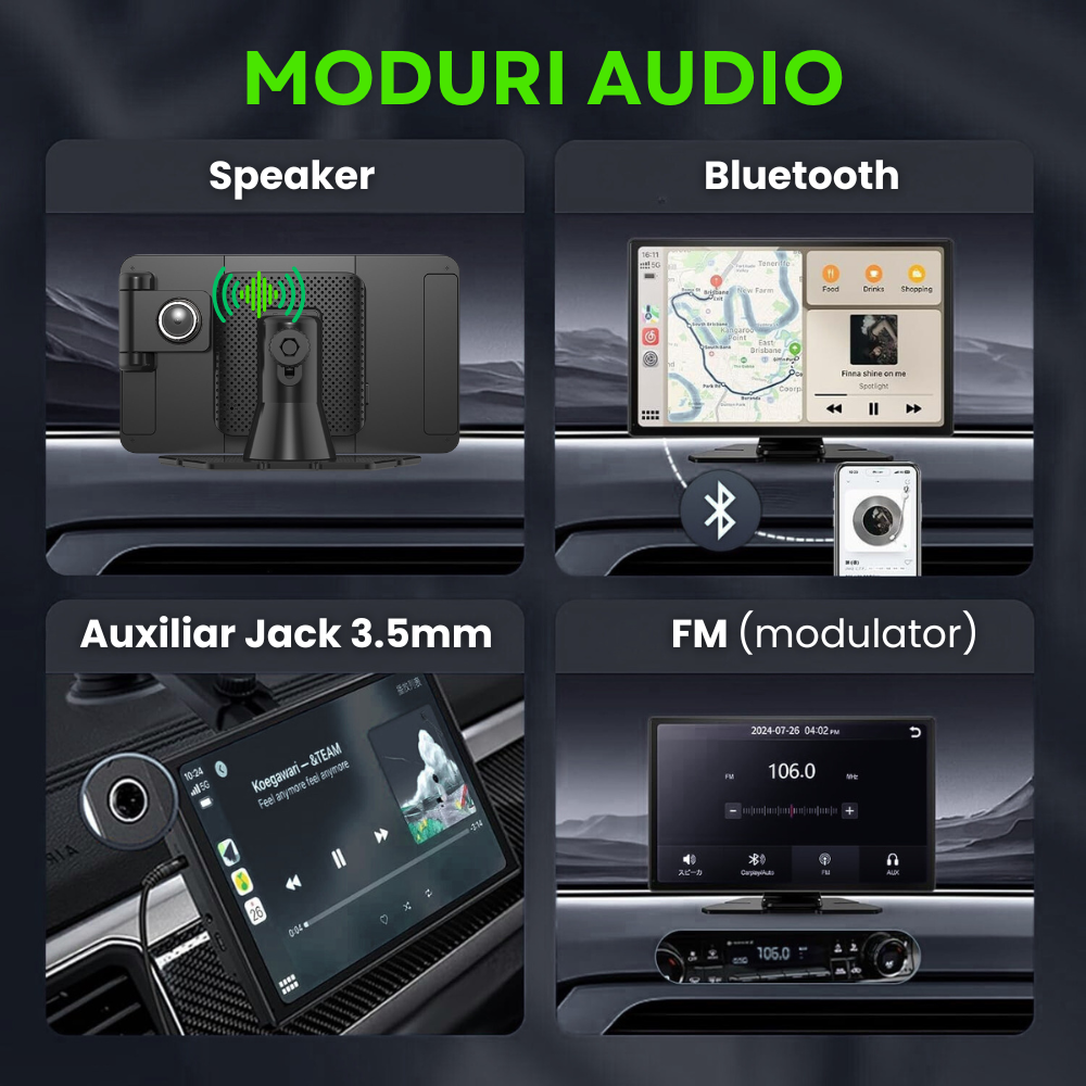 Navigatie Auto Multimedia Evolve-x® EvoCars, Display 7 inch, pentru Apple Carplay si Android Auto wireless [12]