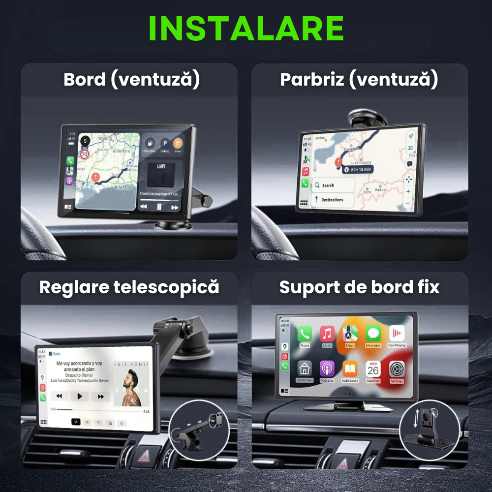Navigatie Auto Multimedia Evolve-x® EvoCars, Display 7 inch, pentru Apple Carplay si Android Auto wireless [13]