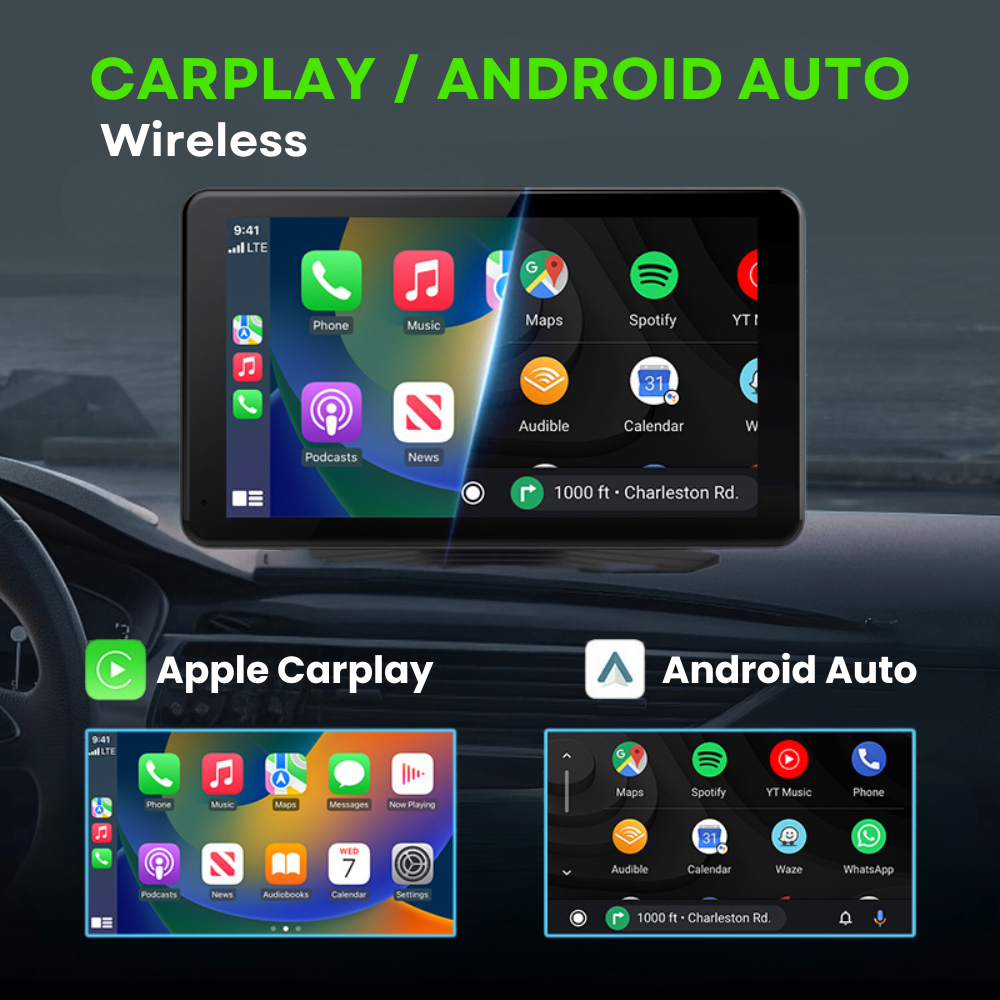 Navigatie Auto Multimedia Evolve-x® EvoCars, Display 7 inch, pentru Apple Carplay si Android Auto wireless [7]