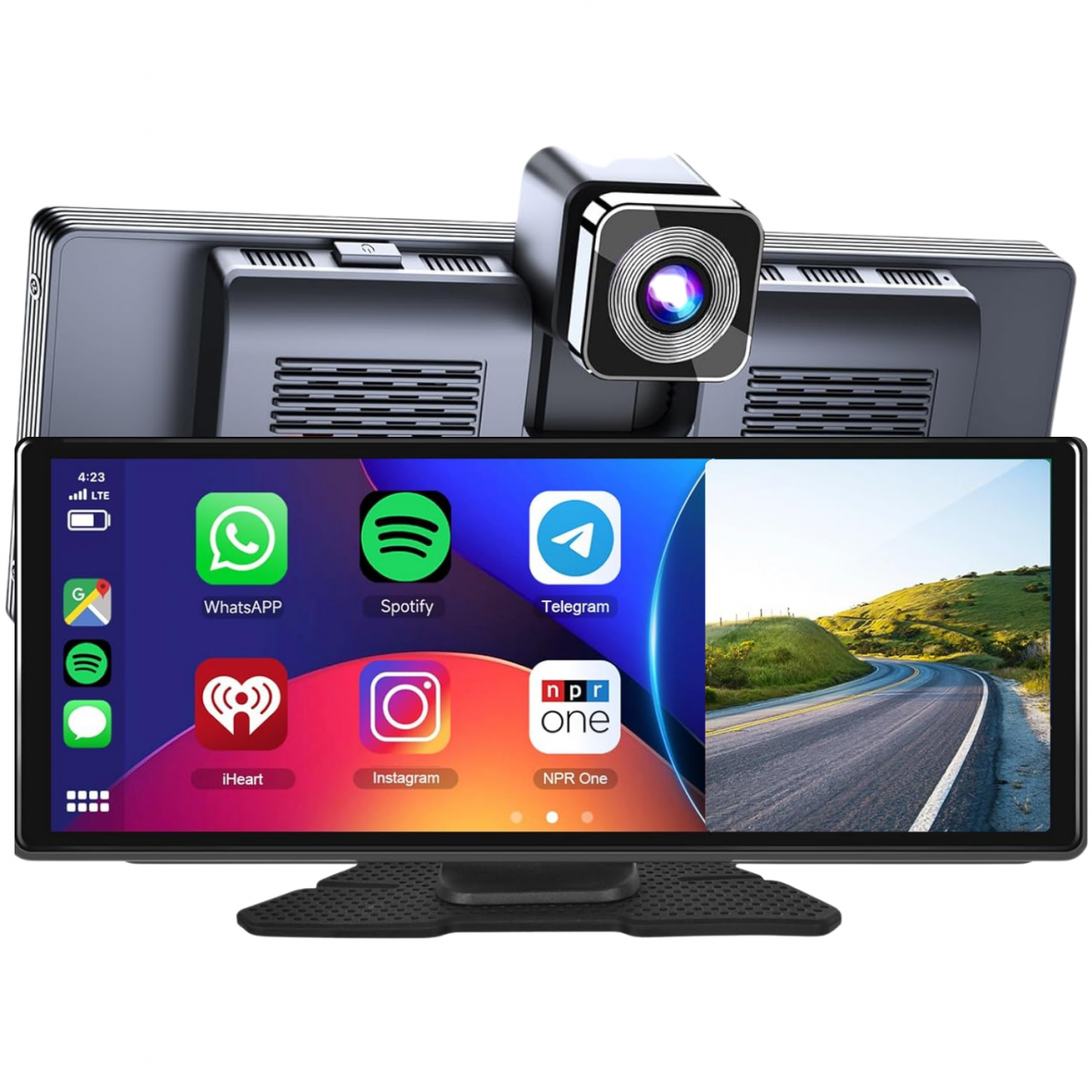 Navigatie Auto EvoCARS Carplay/Android Auto, Camera de bord si marsarier. [2]