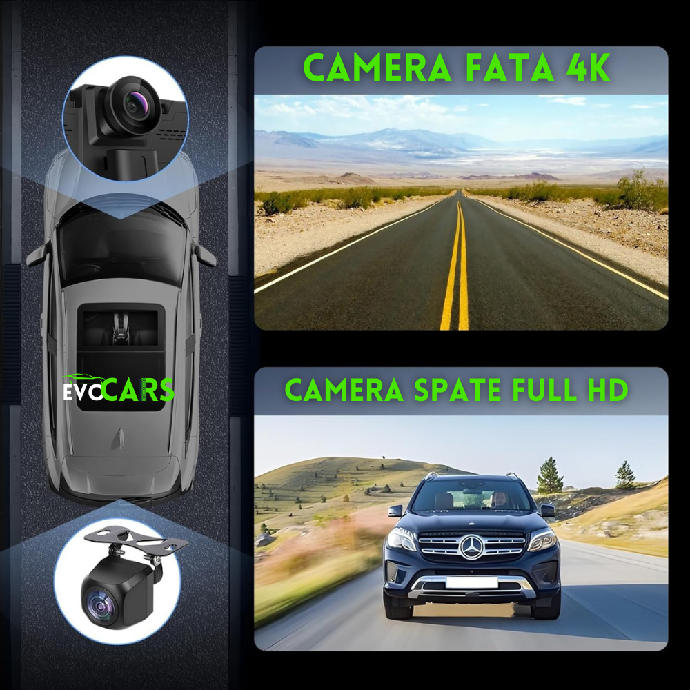 Navigatie Auto universala Evolve-x®, Display 11.26 inch, pentru Apple Carplay si Android Auto wireless, Camera frontala si Camera marsarier, Bluetooth, Touchscreen, Screen Mirroring [7]