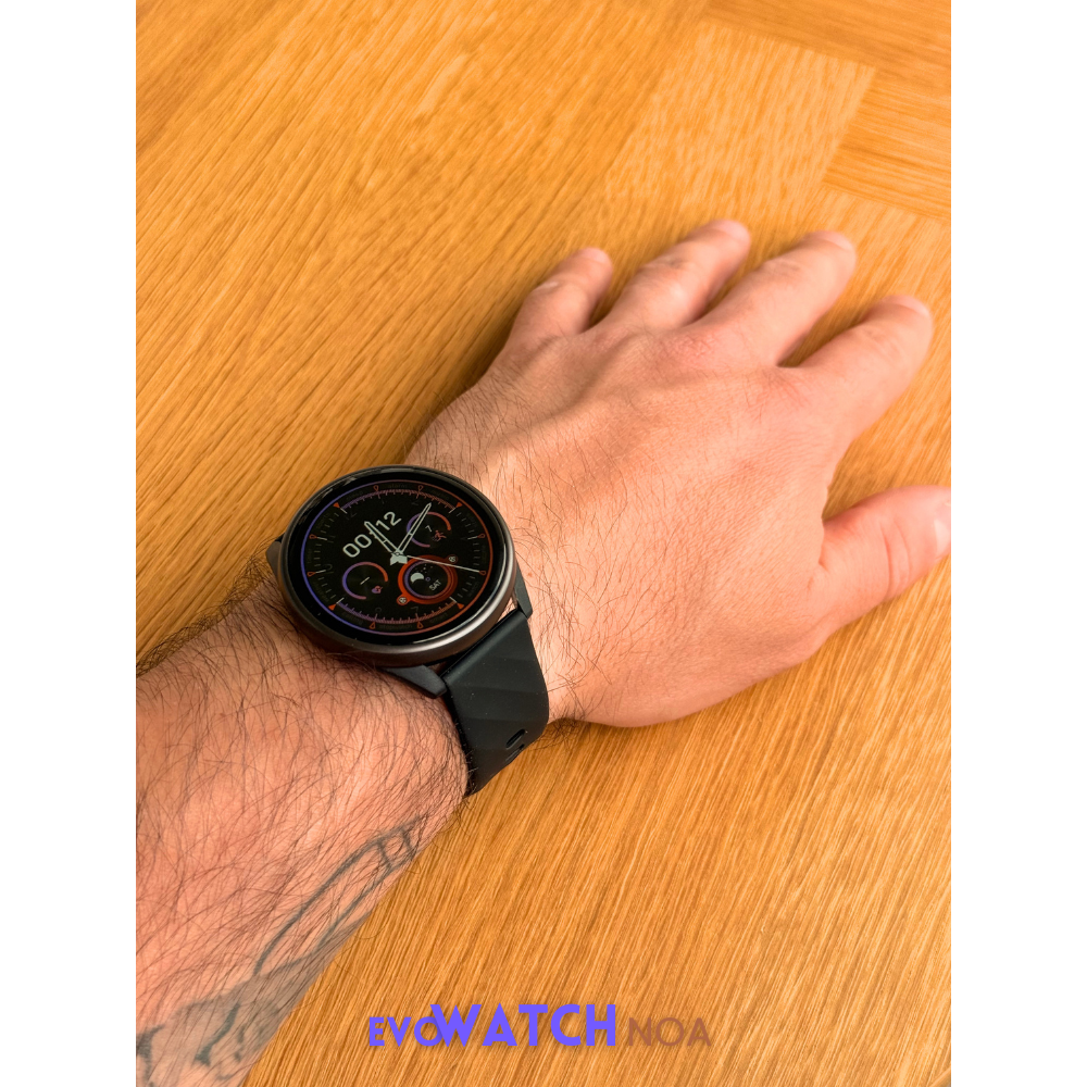 Smartwatch Unisex cu Apeluri Bluetooth, Ecran HD 1.46”, Monitorizare Puls, Tensiune și Oxigen SpO2, 100+ Moduri Sportive, Autonomie 7 Zile, EvoWatch Noa [6]