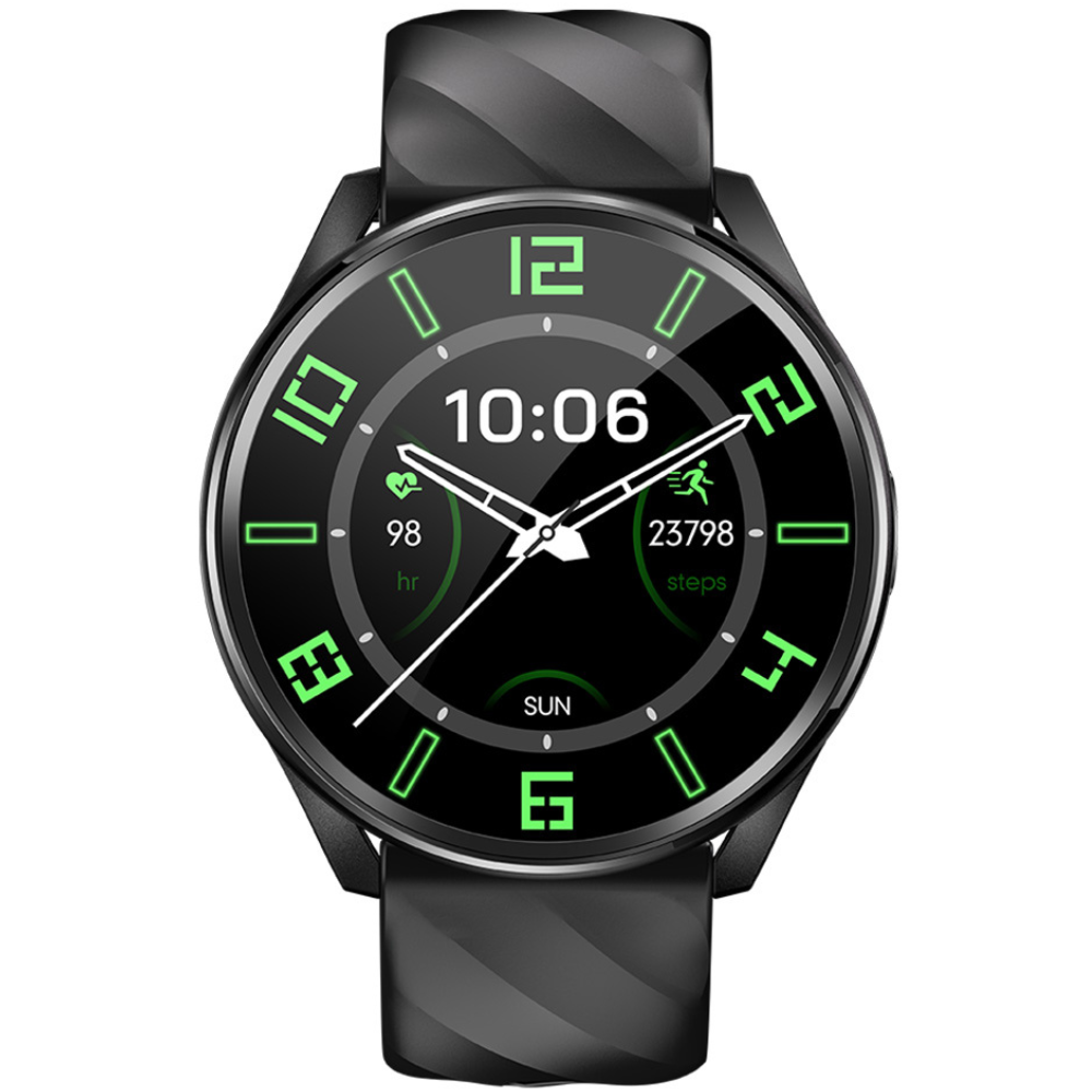 Smartwatch Unisex cu Apeluri Bluetooth, Ecran HD 1.46”, Monitorizare Puls, Tensiune și Oxigen SpO2, 100+ Moduri Sportive, Autonomie 7 Zile, EvoWatch Noa [4]