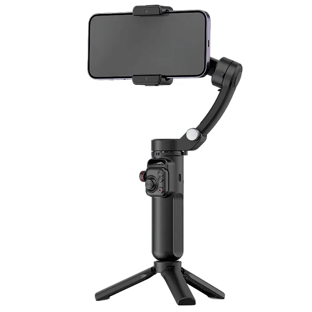 Stabilizator de imagine Evolve-x® Tokqi, Gimbal pentru telefon cu 3 Axe, Telecomanda magnetica, Stabilizare foto video, Control cu gesturi [3]