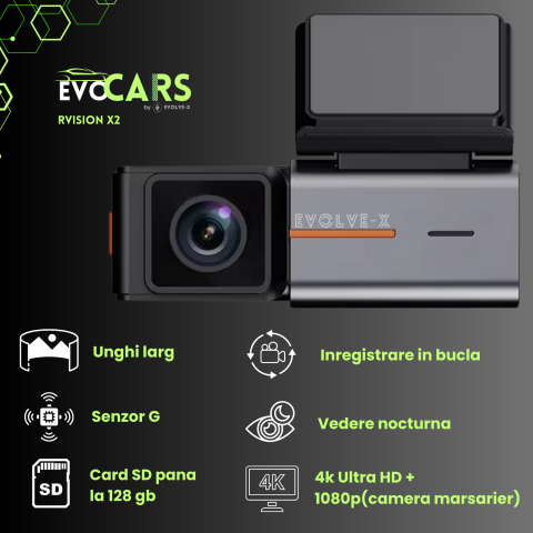 Camera Auto DVR Evolve-x® RVision X2 [3]