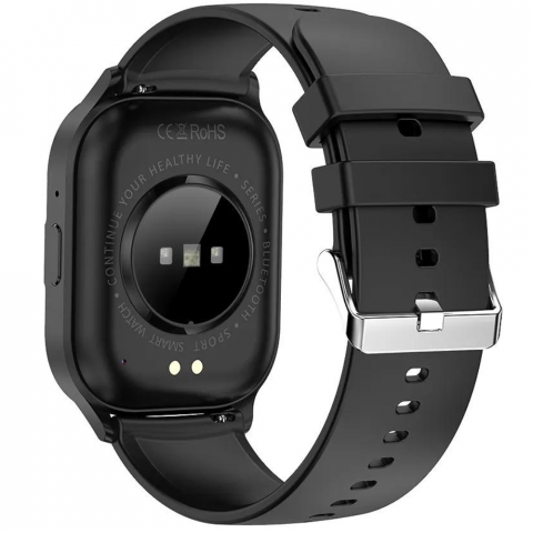 Ceas smartwatch barbati Evolve-x® EvoFitt HK21, ecran AMOLED 2.01 inch, Apeluri si mesaje bluetooth, Functii monitorizare Ritm cardiac, Somn, Nivel oxigen, Tensiune si Calorii, Asistent vocal, IP67, c [4]