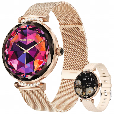 Smartwatch dama - Ceas smartwatch dama Evolve-x® EvoFitt7