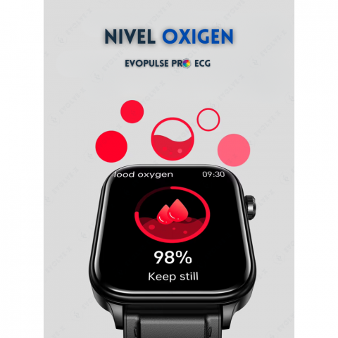 Ceas smartwatch Evolve-x® EvoPulse PRO, EKG, Apeluri si mesaje bluetooth, Monitorizare Sanatate [9]