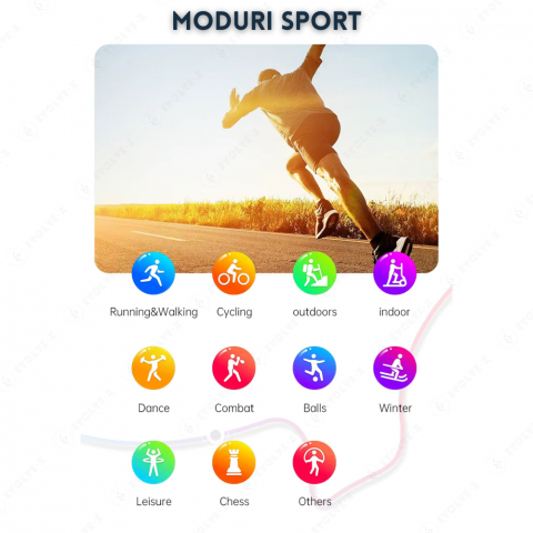 Ceas smartwatch dama Evolve-x® EvoPulse PRO, EKG, Apeluri si mesaje bluetooth, Monitorizare Sanatate [19]