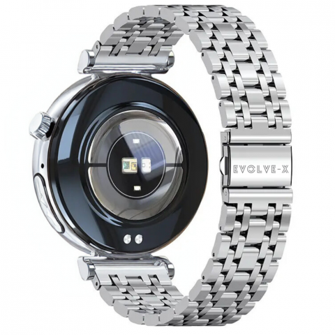 Ceas smartwatch dama Evolve-x® EvoPulse PRO, EKG, Apeluri si mesaje bluetooth, Monitorizare Sanatate [3]
