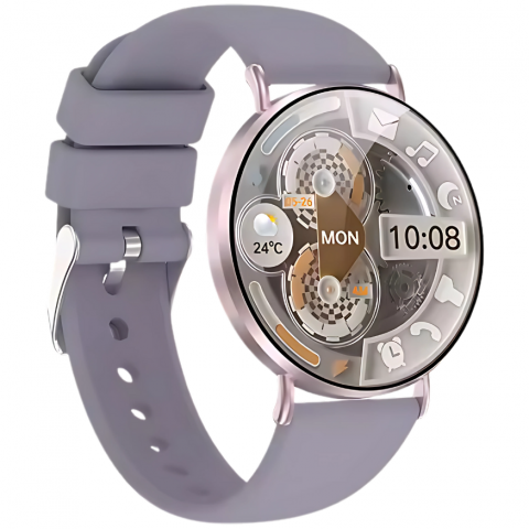 Ceas smartwatch dama Evolve-x® EvoWatch10 PRO, Apeluri si Notificari bluetooth, Monitorizare Sanatate [3]