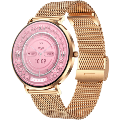 Ceas smartwatch dama Evolve-x® EvoWatch10 Ultra, Apeluri si Notificari bluetooth, Monitorizare Sanatate [4]