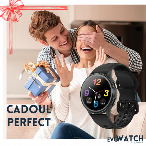 Ceas smartwatch dama Evolve-x® EvoWatch3, Apeluri si Notificari bluetooth, Monitorizare sanatate si Functii fitness [12]