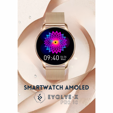 Ceas smartwatch dama Evolve-x® PRO 10 [4]