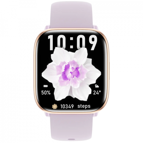 Ceas Smartwatch Evolve-x® Edge 12, Functii fitness, Display AMOLED 1.75 inch, Apeluri si notificari, Monitorizare sanatate [2]