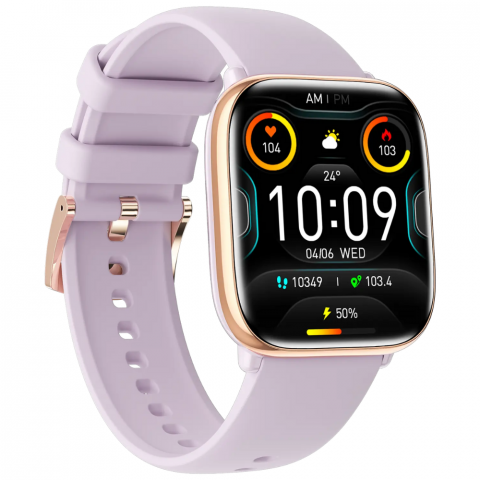 Ceas Smartwatch Evolve-x® Edge 12, Functii fitness, Display AMOLED 1.75 inch, Apeluri si notificari, Monitorizare sanatate [3]
