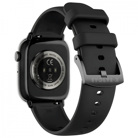 Ceas Smartwatch Evolve-x® Edge 13 Pro, Functii fitness, Display AMOLED 1.75 inch, Monitorizare Puls si Tensiune Arteriala, Oximetru SpO2, Notificari Apeluri/Social Media, Apeluri si mesaje bluetooth, [3]