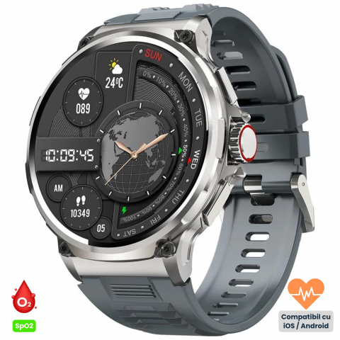 Ceas smartwatch Evolve-x® EvoWatch7, gri [1]