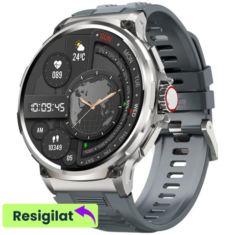 Smartwatch barbati - RESIGILAT: Ceas smartwatch Evolve-x® EvoWatch7, gri