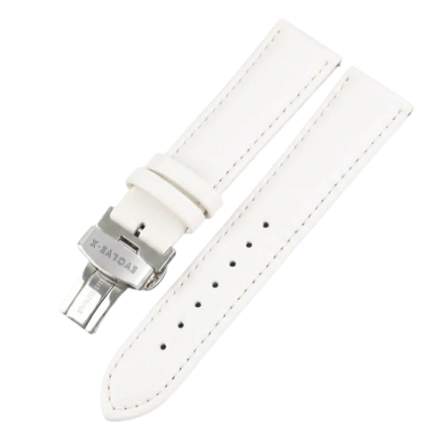 Curele piele - Curea smartwatch din piele Evolve-x®, 20mm, sistem Quick release, catarama metalica tip butterfly