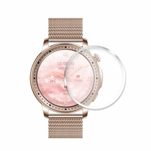 Folie de protectie Smartwatch Evolve-x 34mm, display rotund, transparenta