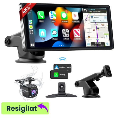 Electronice Auto - RESIGILAT: Navigatie Auto EvoCARS Carplay/Android Auto si camera marsarier