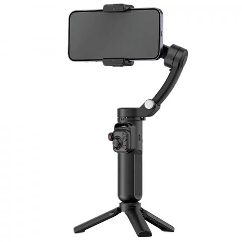 Stabilizator de imagine Evolve-x® Tokqi, Gimbal pentru telefon cu 3 Axe, Telecomanda magnetica, Stabilizare foto video, Control cu gesturi [2]