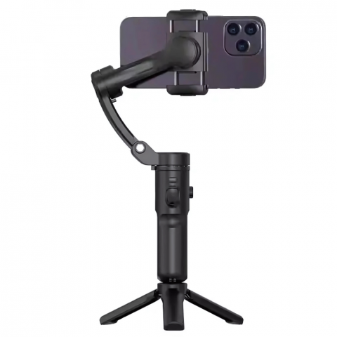 Stabilizator de imagine Evolve-x® Tokqi, Gimbal pentru telefon cu 3 Axe, Telecomanda magnetica, Stabilizare foto video, Control cu gesturi [3]