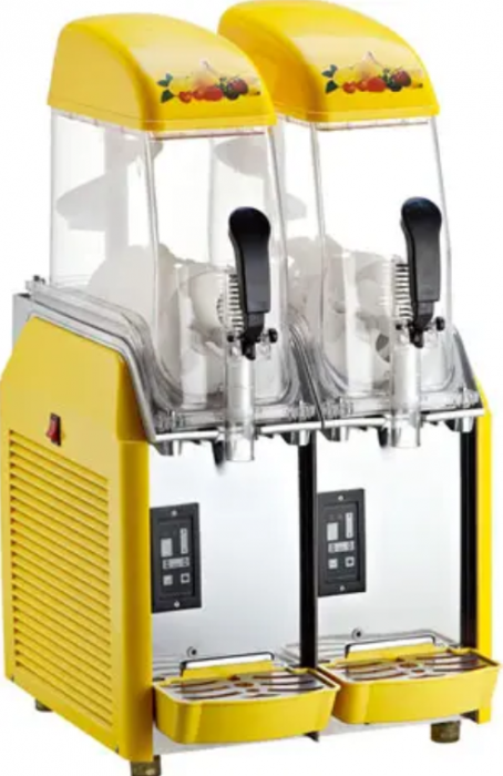 Aparat Dozator Granita, cu 2 Cuve, Capacitate 2x12L, 850W, 220V,  Refrigerare Rapida, Panou de Control [8]