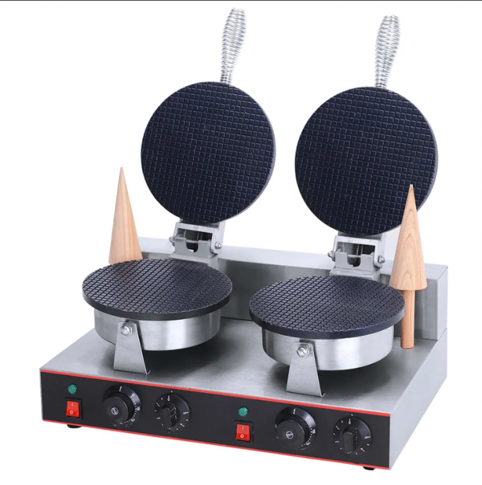 Aparat Profesional de Făcut Vafe - Conuri de Înghețată pentru Gelaterii și Cafenele [6]