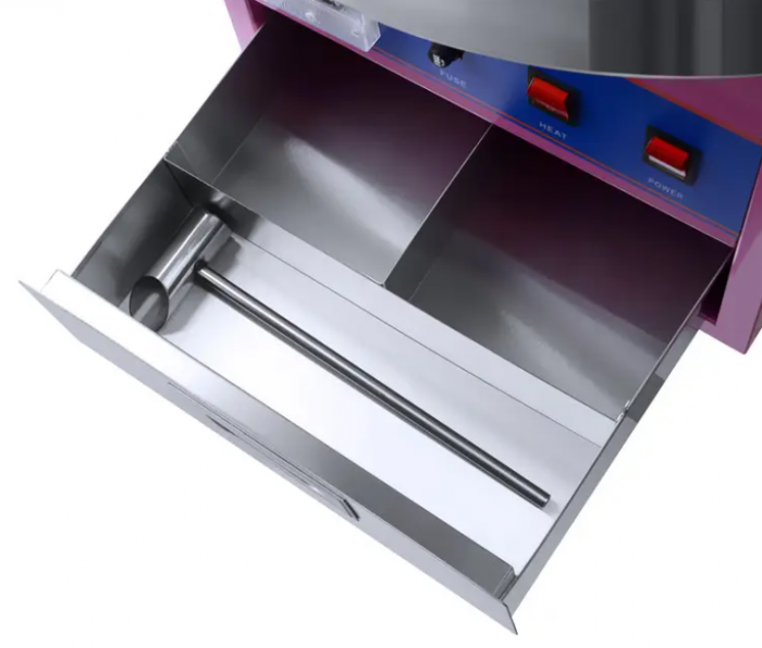 Aparat profesional pentru vata de zahar pe gaz [6]