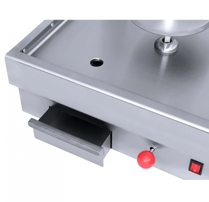 Aparat shaorma gaz GPL, Excalibur INOX, rotisor kebab gaz 5 arzatoare [4]