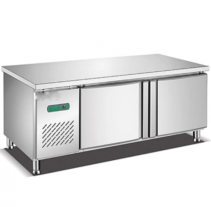 Masa rece, profesionala, inox, 2 usi, 180*78*85 cm [1]