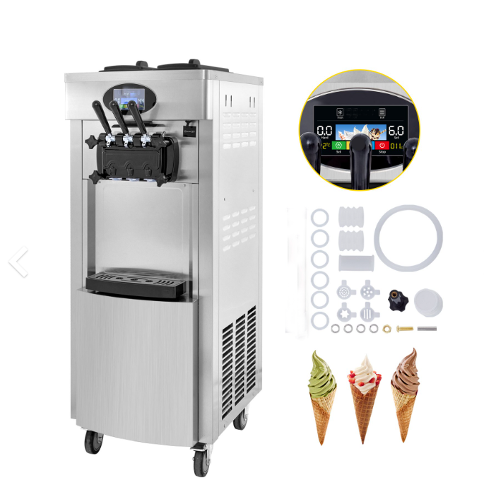 Mașină de înghețată stradala profesională 20-28 L/H [3]