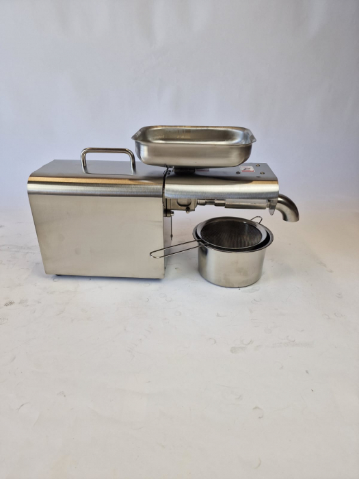 Presa de ulei electrică Excalibur, 820W, oțel inoxidabil, termostat reglabil 0-300°C, 220V [6]