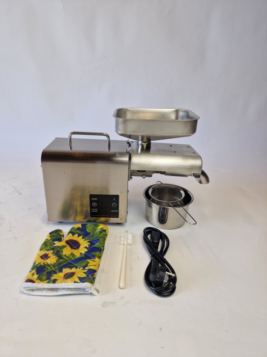 Presa de ulei electrică Excalibur, cu termostat reglabil, din oțel inoxidabil , 220V [5]