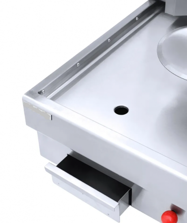 Aparat shaorma gaz GPL, Excalibur INOX, rotisor kebab gaz 3 arzatoare [4]